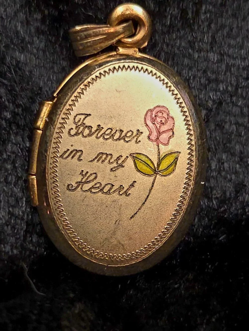 Vintage Mourning Locket